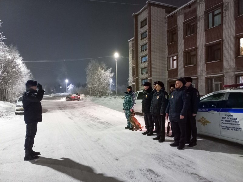 В Ковдоре состоялся общегородской инструктаж нарядов полиции, заступающих на службу